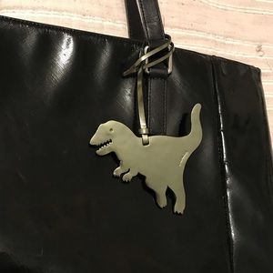 Coach-Green dinosaur purse hangtag